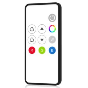 KYRA LED 1 ZONE RGB / RGBW HAND HELD REMOTE C / W MAGNETIC BRACKET WHI