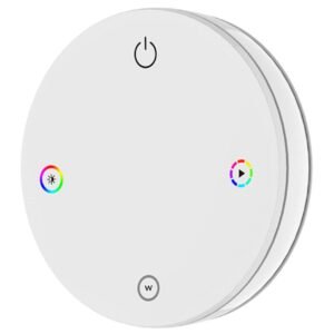 KYRA LED 1 ZONE RGB / RGBW HAND HELD REMOTE C / W MAGNETIC BRACKET WHI