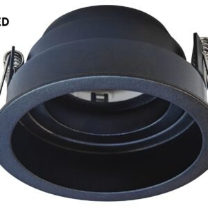 KYRA LED IP20 FIRE RATED RECESSED LED DOWNLIGHT SAND BLACK
