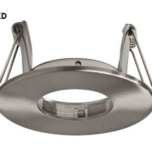 KYRA LED IP65 FIRE RATED RECESSED LED DOWNLIGHT SATIN CHROME